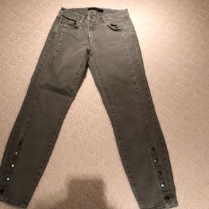 Green khaki J Brand Ankle